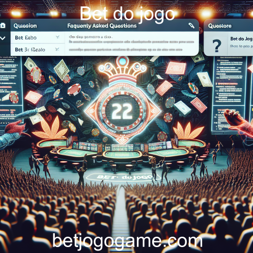 Importância da Seção de Perguntas Frequentes no Bet do Jogo